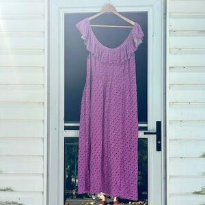 AVA & VIV Polka Dot Summer Dress, Sz X